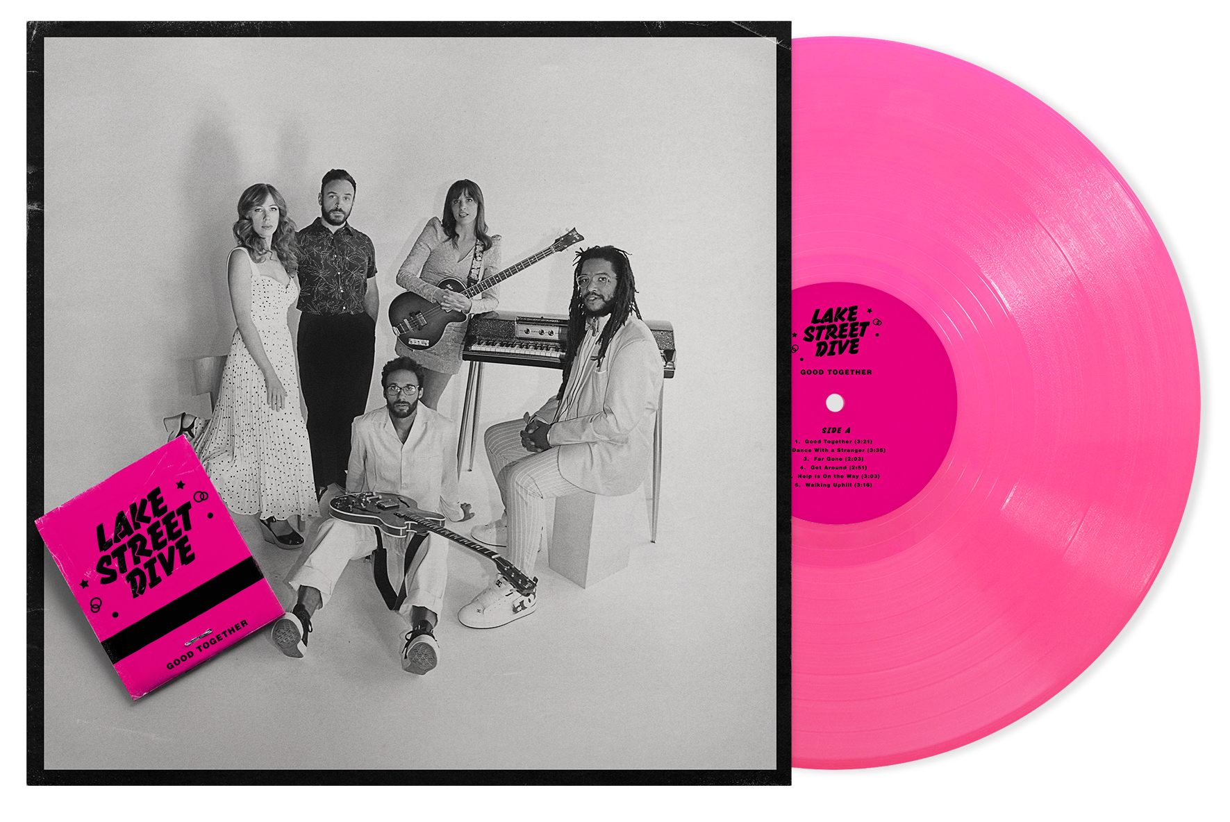 Neon Pink Good Together Vinyl